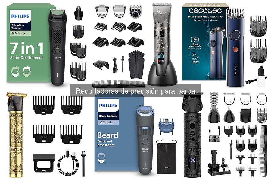 Ofertas y descuentos en recortadoras de precisión para barba