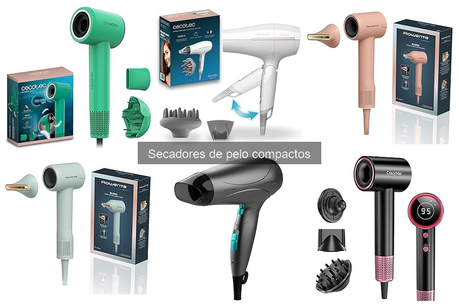 Ofertas y Descuentos en Secadores de Pelo Compactos
