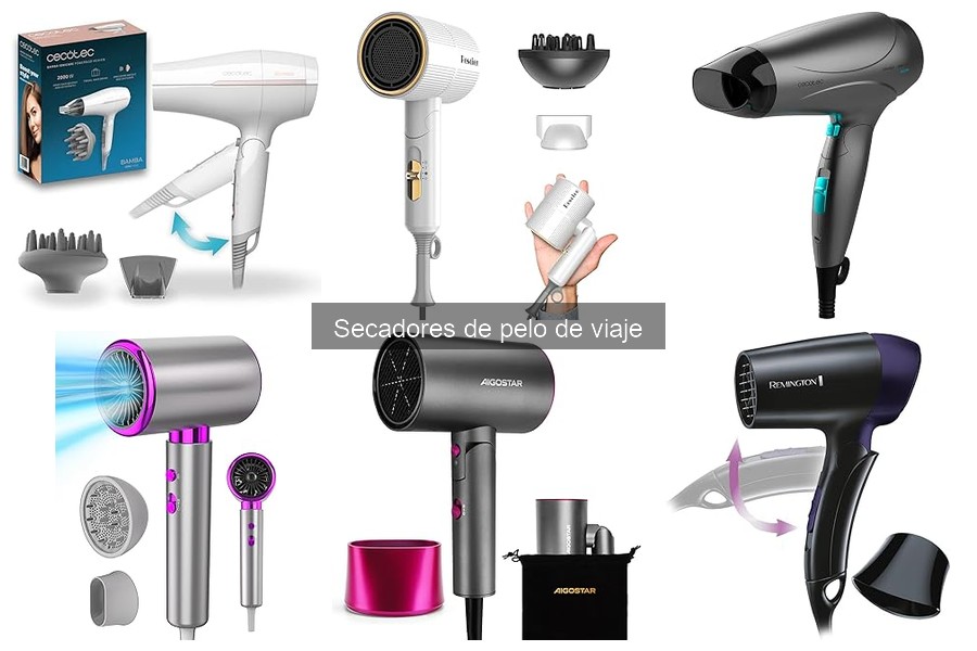 Ofertas y descuentos en secadores de pelo de viaje