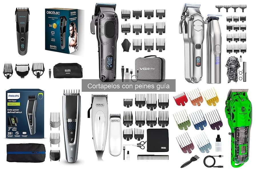 Ofertas y precios de cortapelos con peines guía 2023