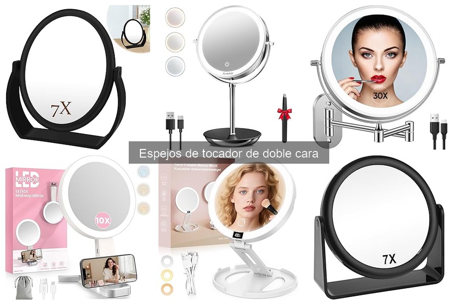 Ofertas y precios de espejos de tocador de doble cara