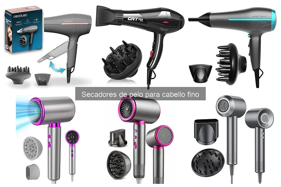 Opiniones de Secadores de Pelo para Cabello Fino