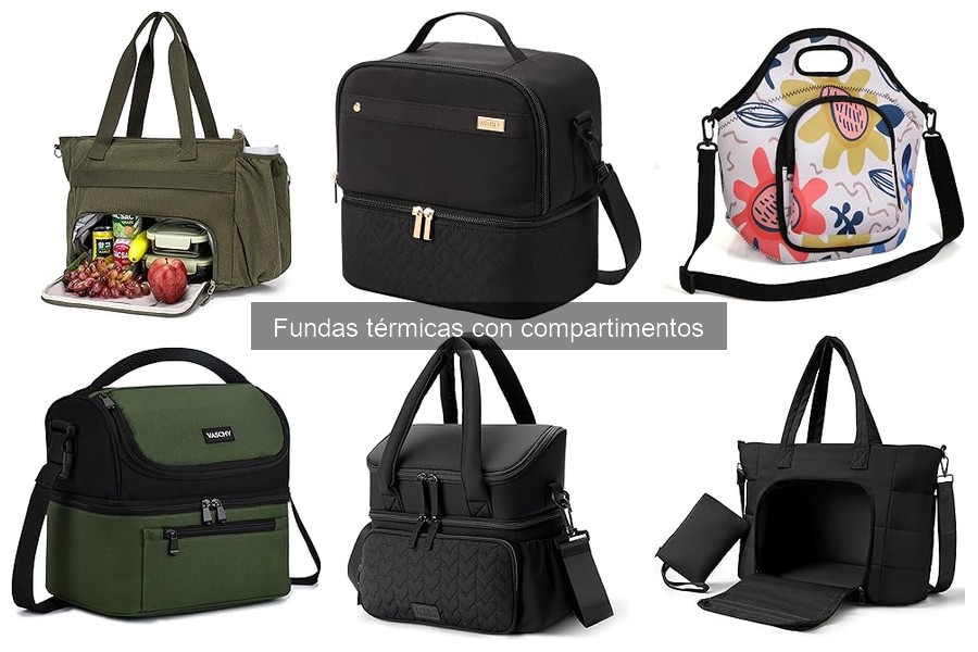 Opiniones de usuarios sobre fundas térmicas con compartimentos