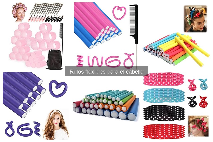 Opiniones de usuarios sobre rulos flexibles para el cabello