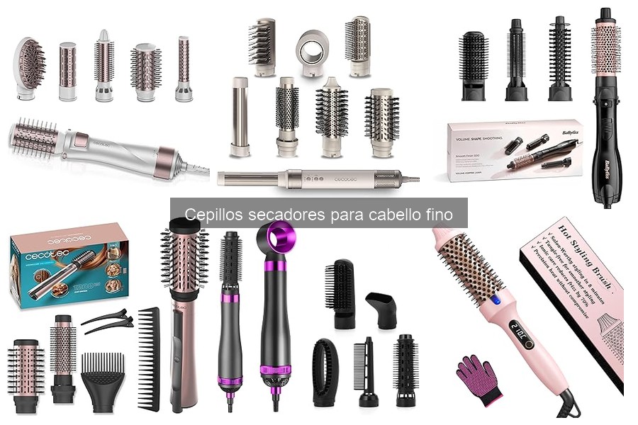Opiniones sobre cepillos secadores para cabello fino