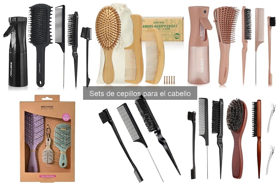 Opiniones sobre los Mejores Sets de Cepillos para el Cabello