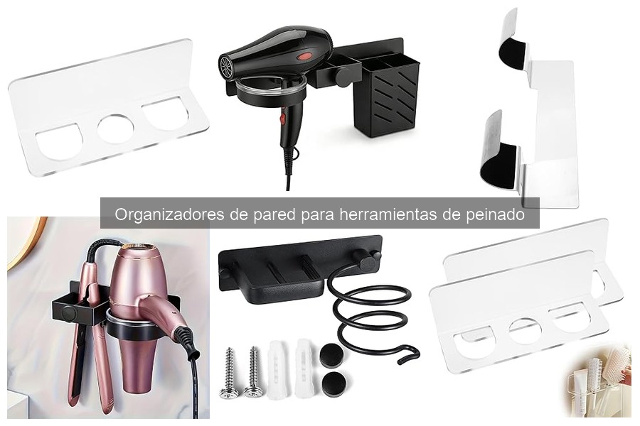 Opiniones sobre organizadores de pared para herramientas de peinado