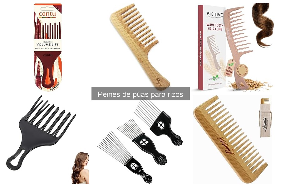 Opiniones sobre peines de púas para rizos: ¿Cuál elegir?