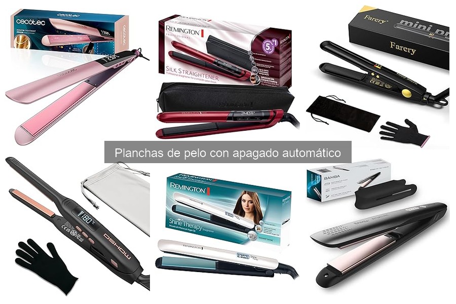 Opiniones sobre Planchas de Pelo con Apagado Automático