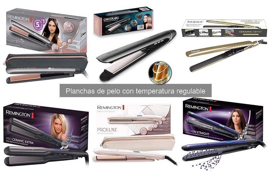 Opiniones sobre planchas de pelo con temperatura regulable