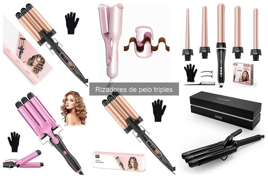 Opiniones sobre Rizadores de Pelo Triples: Comparativa de Marcas