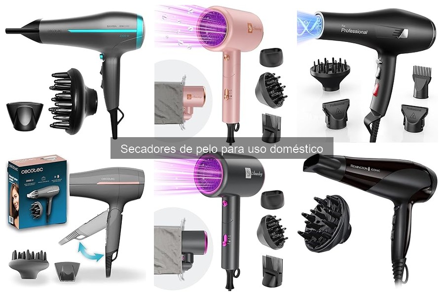 ** Opiniones y Reseñas de Secadores de Pelo para Uso Doméstico