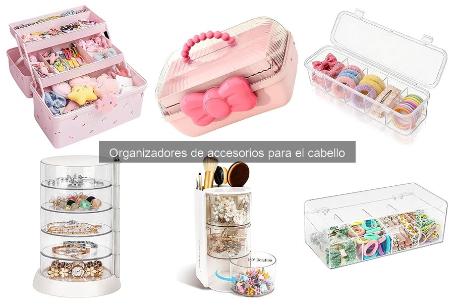 Organiza tus accesorios para el cabello de manera eficiente