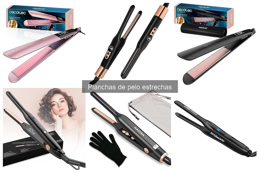 Planchas de pelo estrechas vs. anchas: ¿cuál elegir?