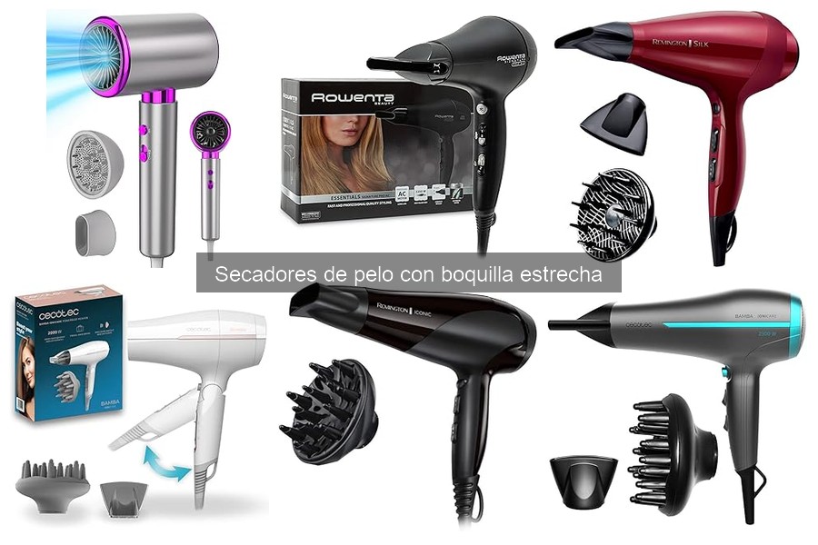 ¿Por qué mi secador de pelo con boquilla estrecha no calienta?