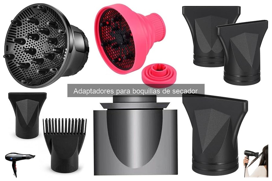 ¿Por qué no funciona mi adaptador para boquillas de secador?