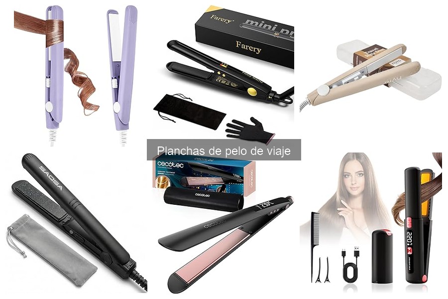 Precio promedio de planchas de pelo de viaje: guía actualizada