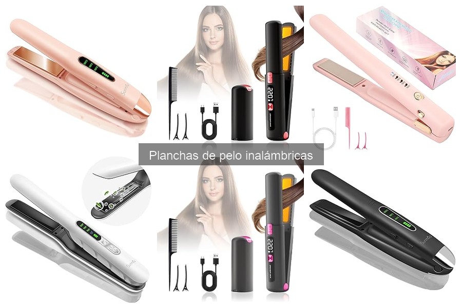 Precio promedio de planchas de pelo inalámbricas