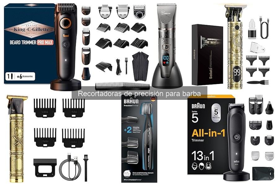 Precio promedio de recortadoras de precisión para barba