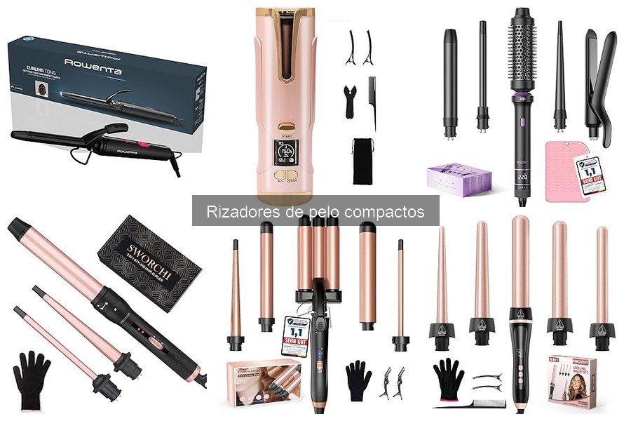 Precios de rizadores de pelo compactos en línea: comparación