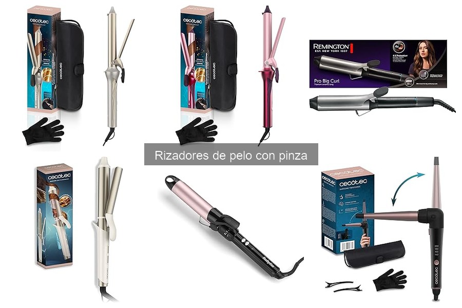 Precios de rizadores de pelo con pinza: guía de inversión