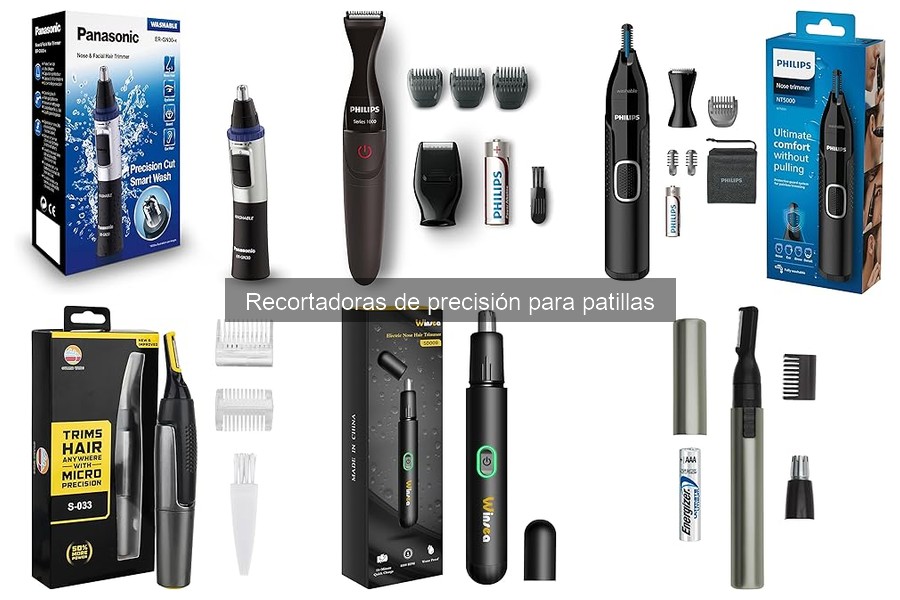 Precios promedio de recortadoras de precisión para patillas