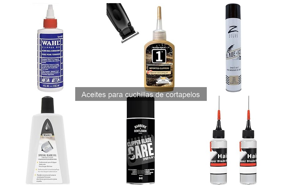Precios y dónde comprar aceites para cuchillas de cortapelos
