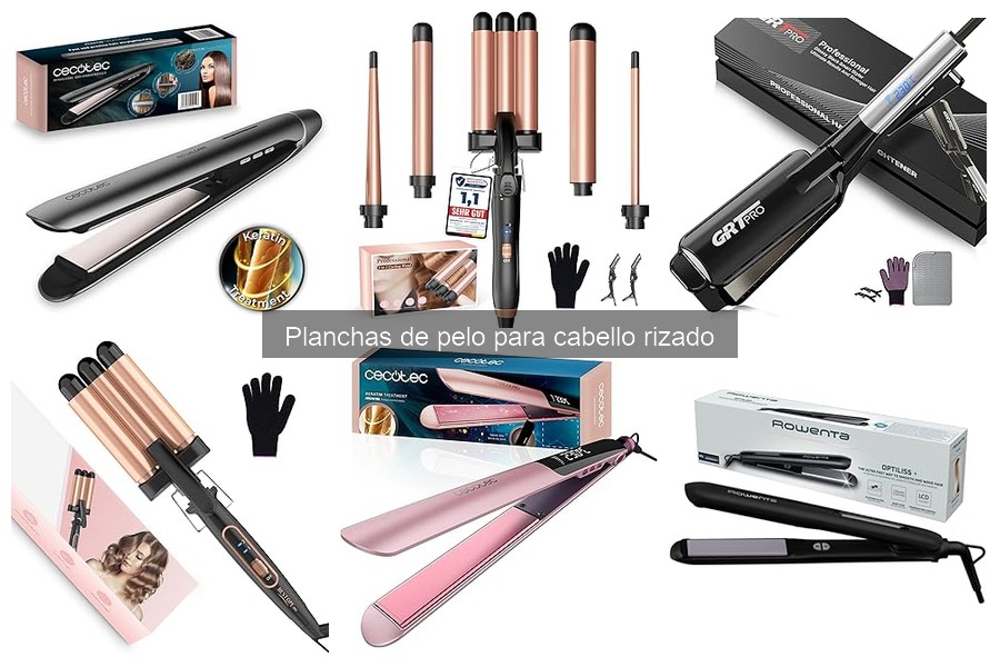 Precios y ofertas en planchas para cabello rizado 2023