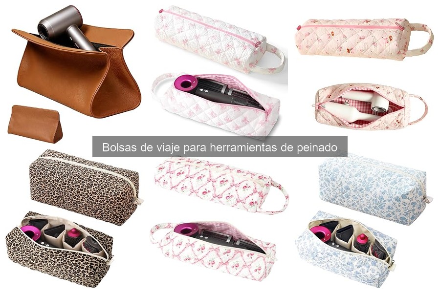 Problemas comunes al usar bolsas de viaje para herramientas de peinado