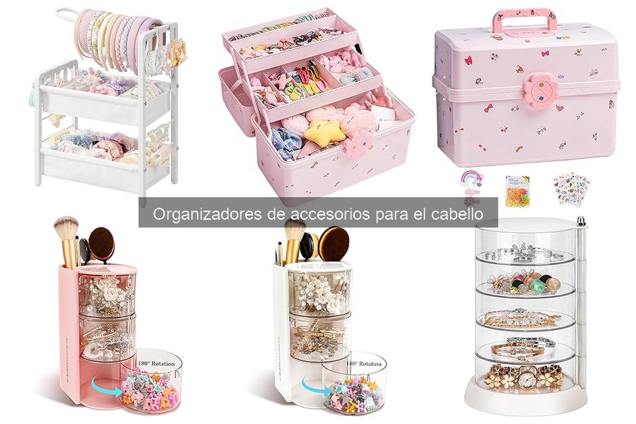 Problemas comunes al usar organizadores de accesorios para el cabello