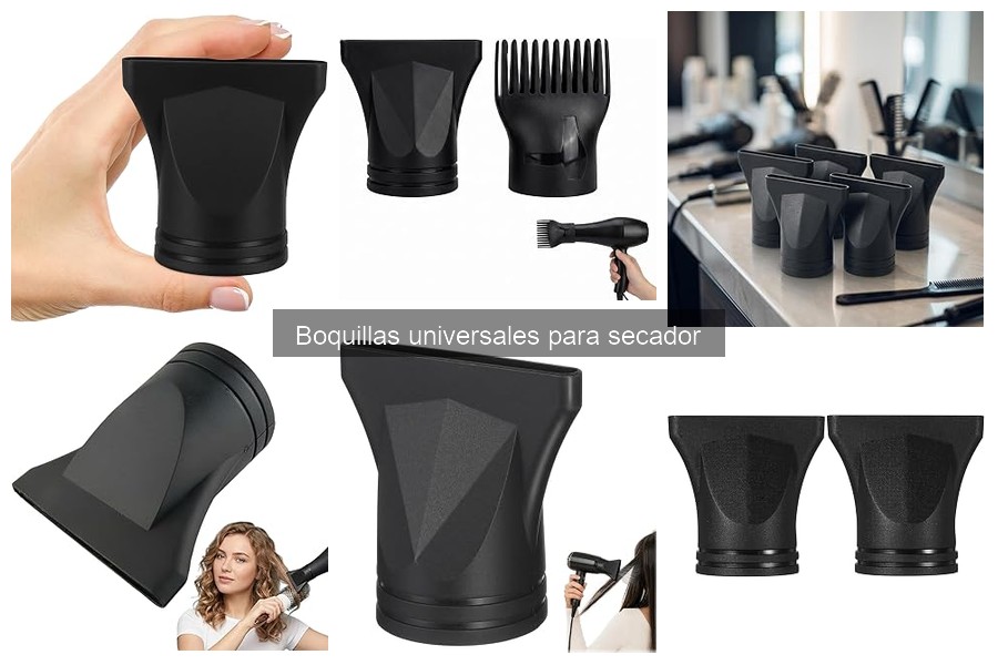 Problemas comunes con boquillas universales para secador