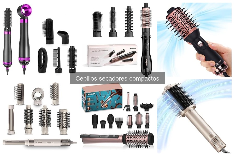 Problemas comunes con cepillos secadores compactos y soluciones