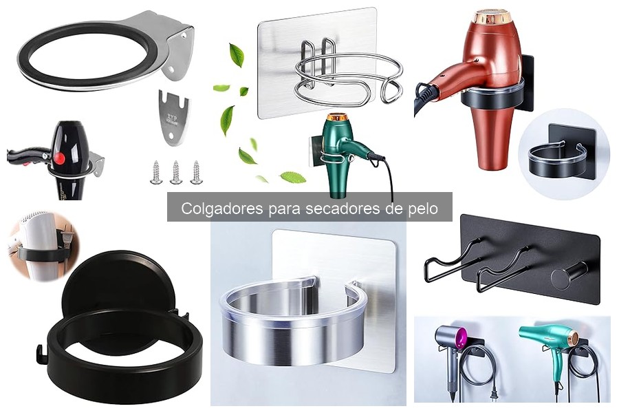 Problemas comunes con colgadores para secadores de pelo