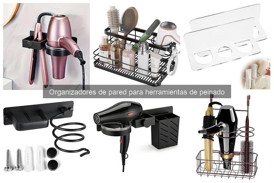 Problemas comunes con organizadores de pared para herramientas de peinado