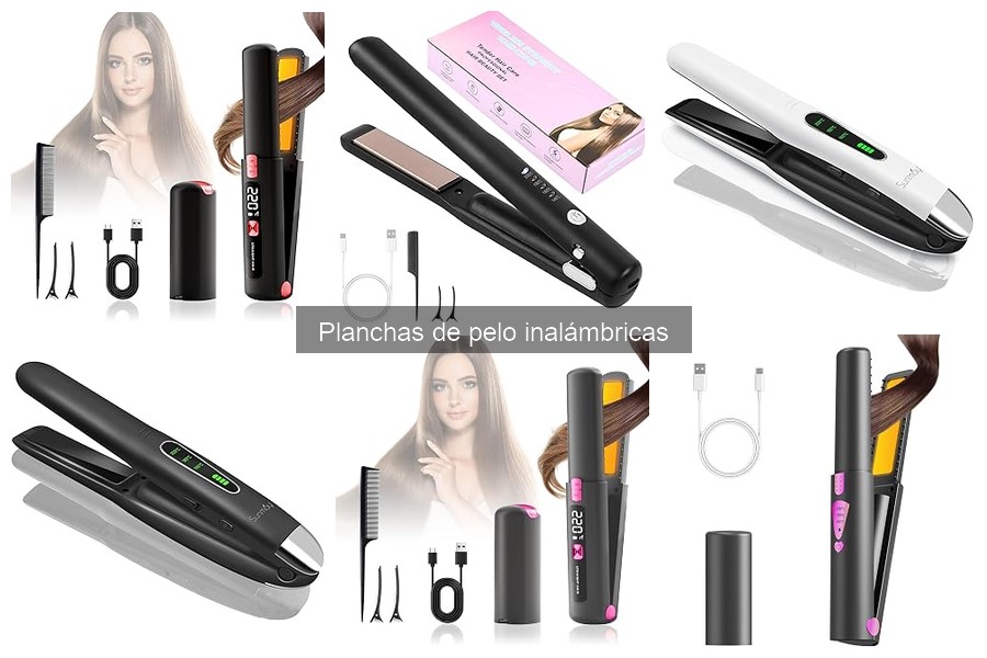 Problemas comunes con planchas de pelo inalámbricas y soluciones