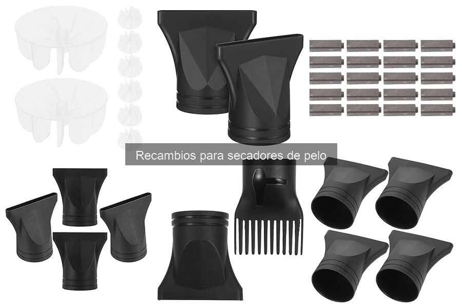 Problemas comunes con recambios de secadores de pelo