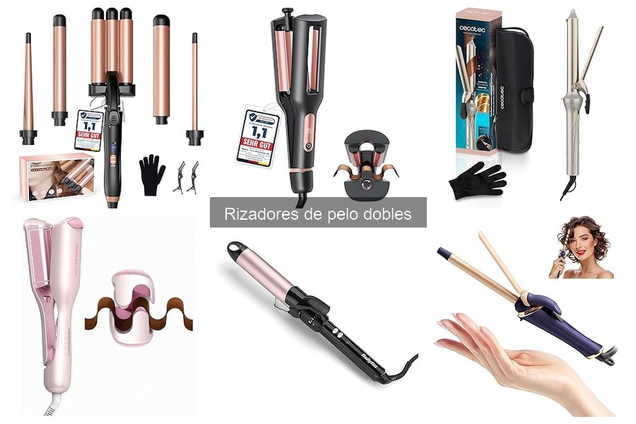 Problemas comunes con rizadores de pelo dobles y soluciones