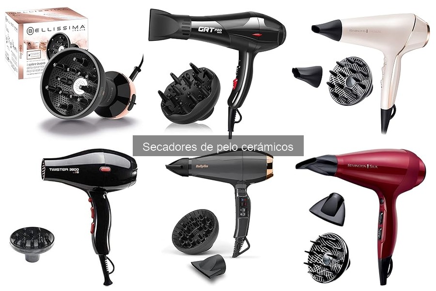 Problemas comunes con secadores de pelo cerámicos y soluciones