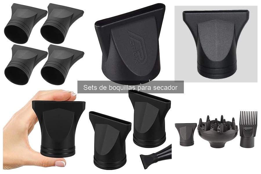 Problemas comunes con sets de boquillas para secador y soluciones