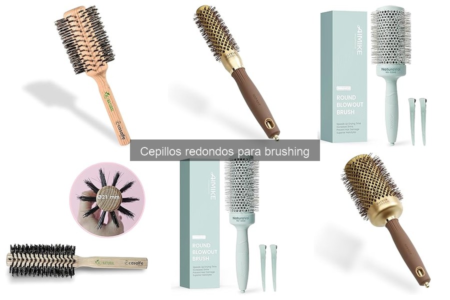 ¿Qué es un cepillo redondo para brushing? Características y usos