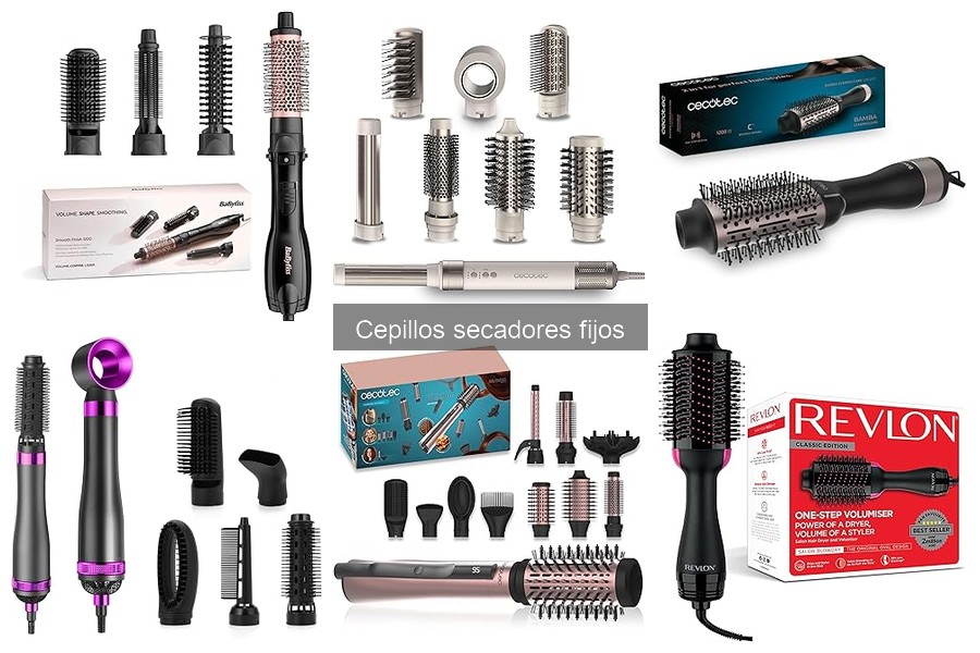 ¿Qué es un cepillo secador fijo? Descubre sus características