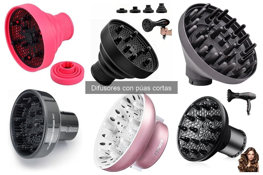 ¿Qué es un difusor con púas cortas? Definición y características