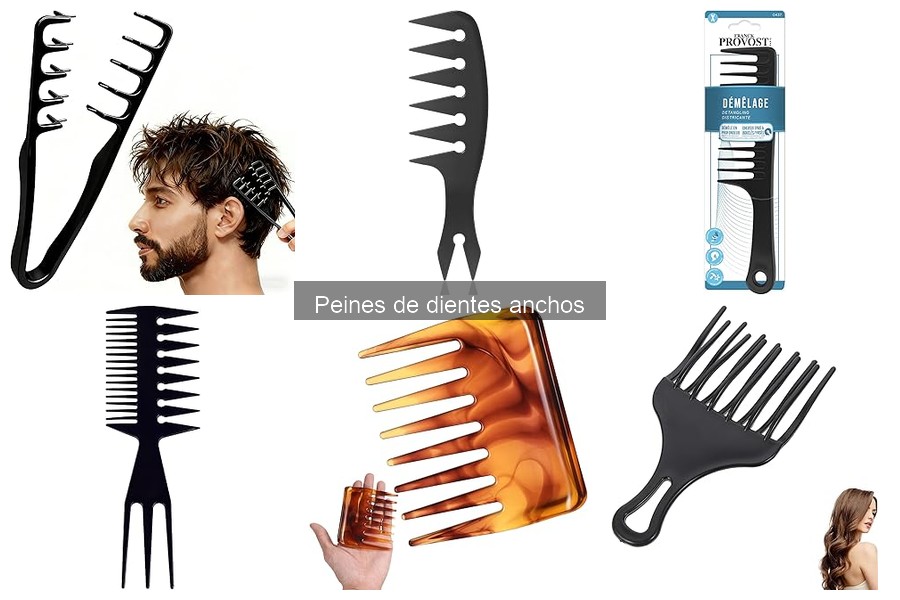 ¿Qué es un peine de dientes anchos? Características y usos