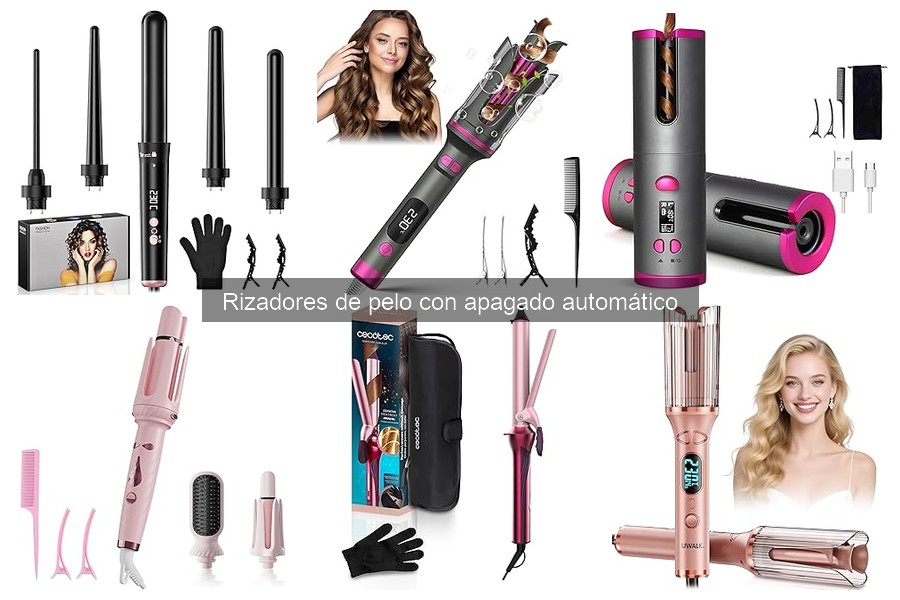 ¿Qué es un rizador de pelo con apagado automático?