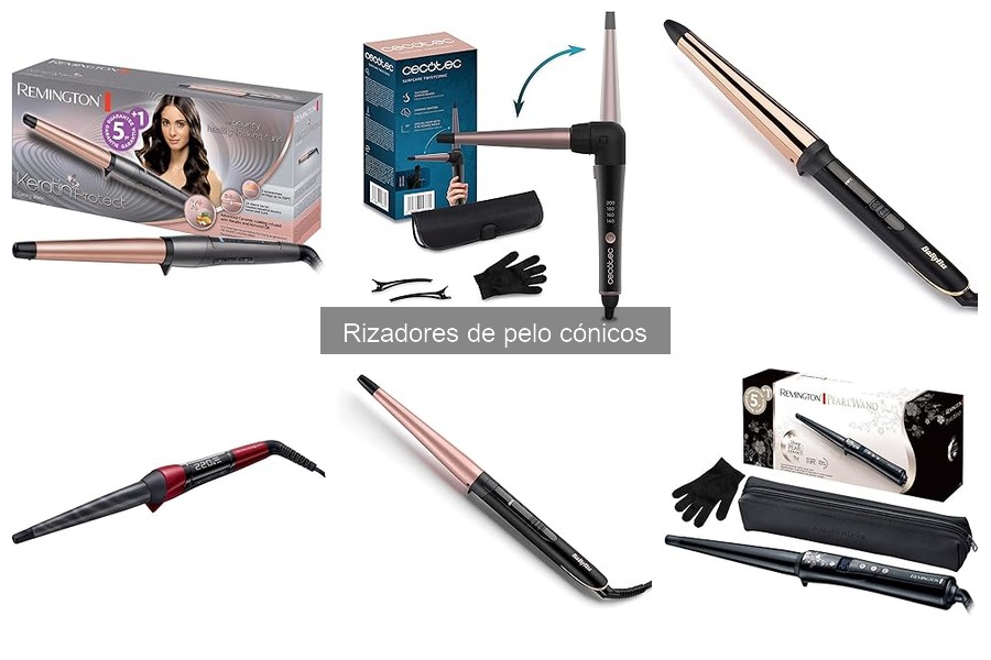 ¿Qué es un rizador de pelo cónico? Características y ventajas