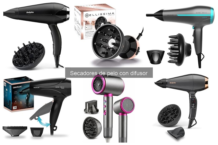 ¿Qué es un secador de pelo con difusor? Características y Beneficios