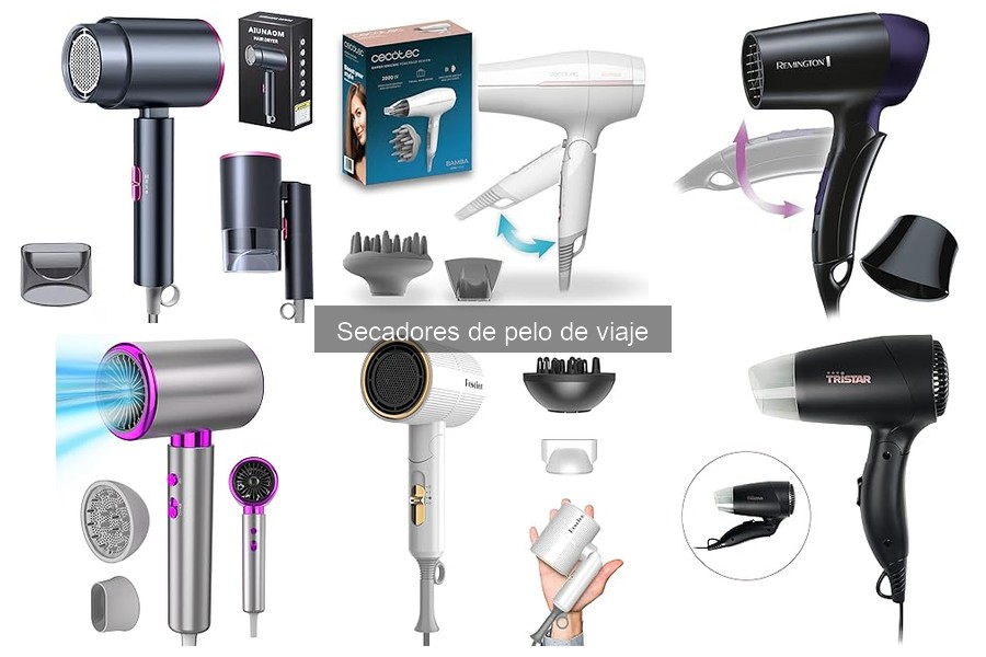 ¿Qué es un secador de pelo de viaje? Características y beneficios