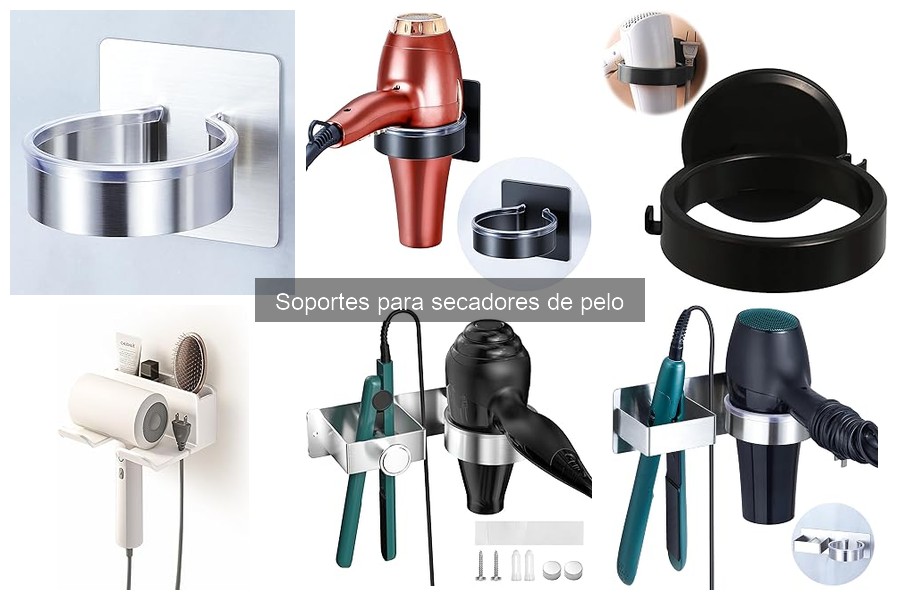 ¿Qué es un soporte para secadores de pelo? Características y beneficios