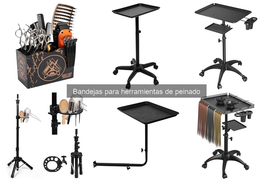 ¿Qué es una bandeja para herramientas de peinado?