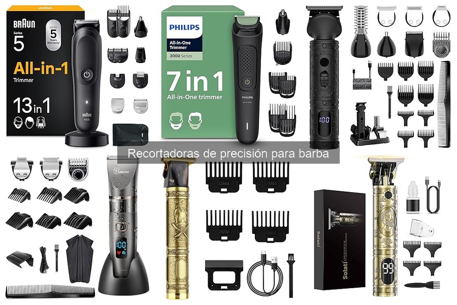 ¿Qué es una recortadora de precisión para barba? Guía completa